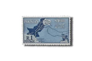Map of Pakistan Claims on Disputed Area