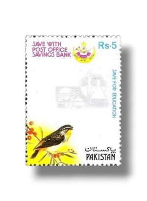 Post Office Saving Banks Week Spotted Pardalote Pardalotus punctatus