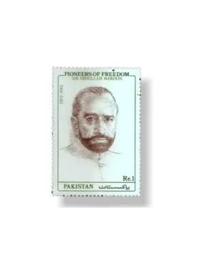 Pioneers Of Freedom Sir Abdullah Haroon