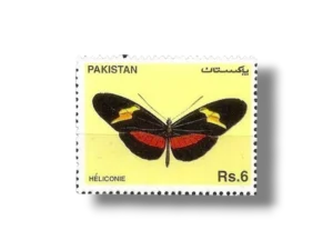 Butterflies (1995). Yellow Longwing (Heliconius clysonimus)