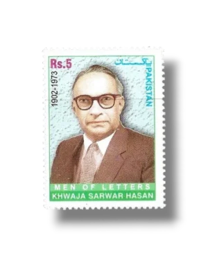 Khwaja Sarwar Hasan Men of Letters