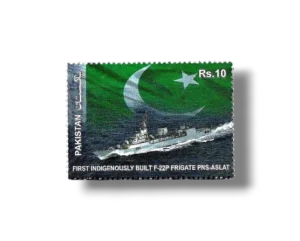 First Indigenously Built F-22P Frigate PNS-ASLAT