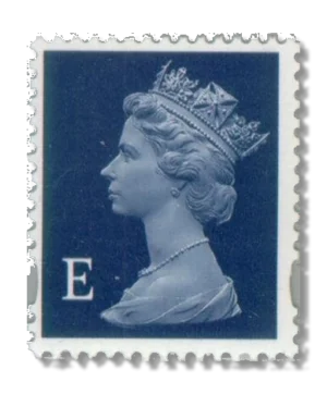 1971 GB1669 Queen Elizabeth II Machin E Blue