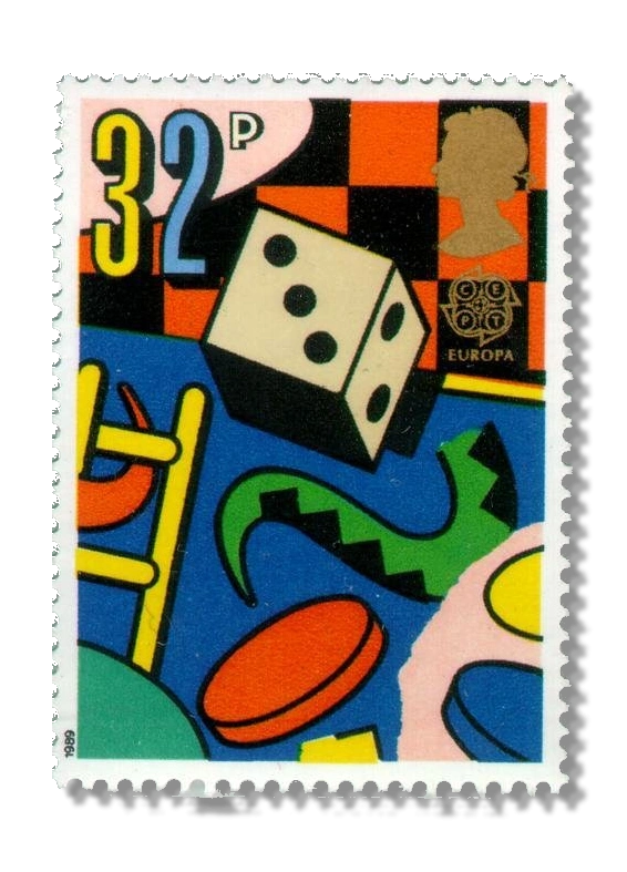 Dice and board games