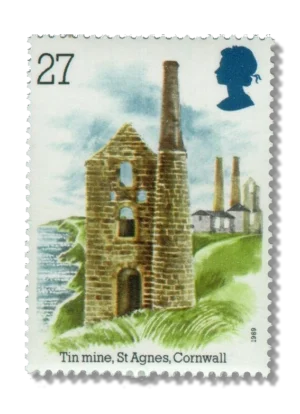 Tin Mine St. Agnes Head Cornwall