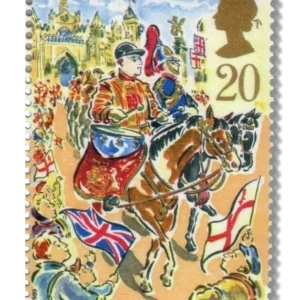 Blues and Royals Drum Horse