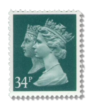 Queen Victoria and Queen Elizabeth II grey