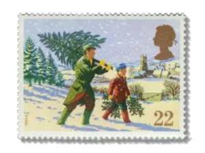 Fetching the Christmas tree