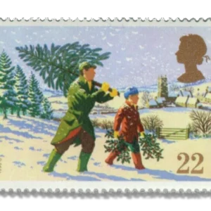 1990 GB1527 Fetching the Christmas Tree