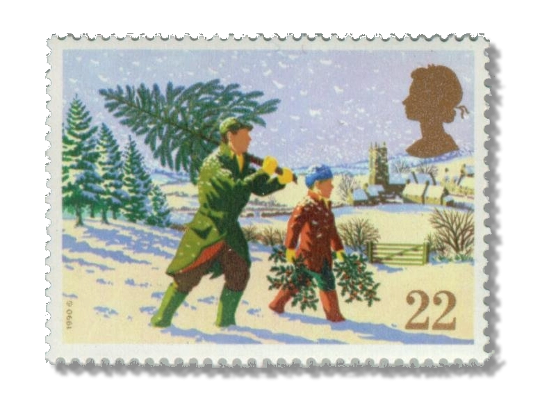 Fetching the Christmas tree