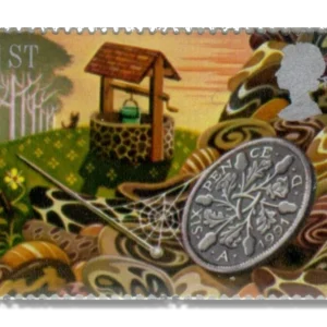 1991 GB1545 Wishing Well and Sixpence