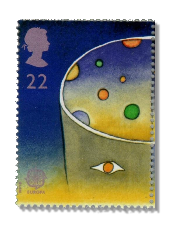 Man looking at Space