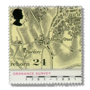 1991 GB1578 Map of 1816
