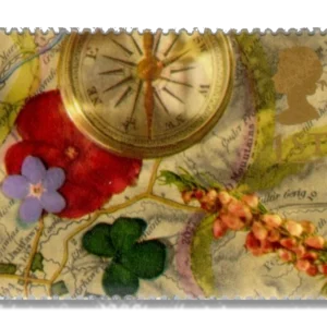 1992 GB1596 Compass and Map