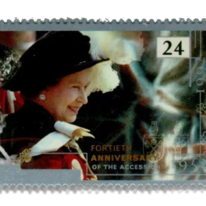 1992 GB1603 Queen Elizabeth in Garter Robes