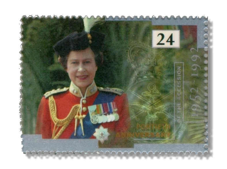 Queen Elizabeth at Trooping