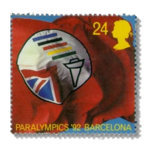 1992 GB1616 British Paralympic Association Symbol - Barcelona '92