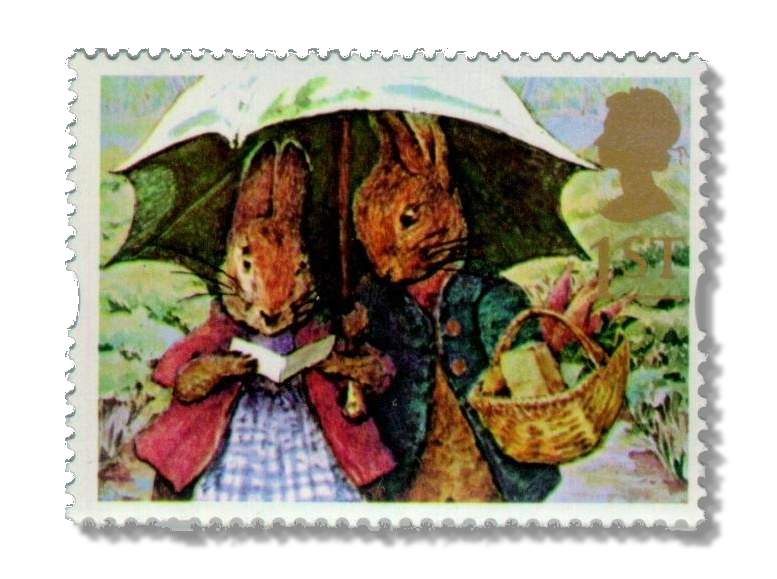 Peter Rabbit and Mrs. Rabbit