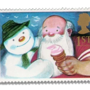 1993 GB1650 Snowman (The Snowman) and Father Christmas