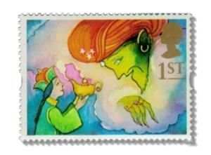 Aladdin and the Genie