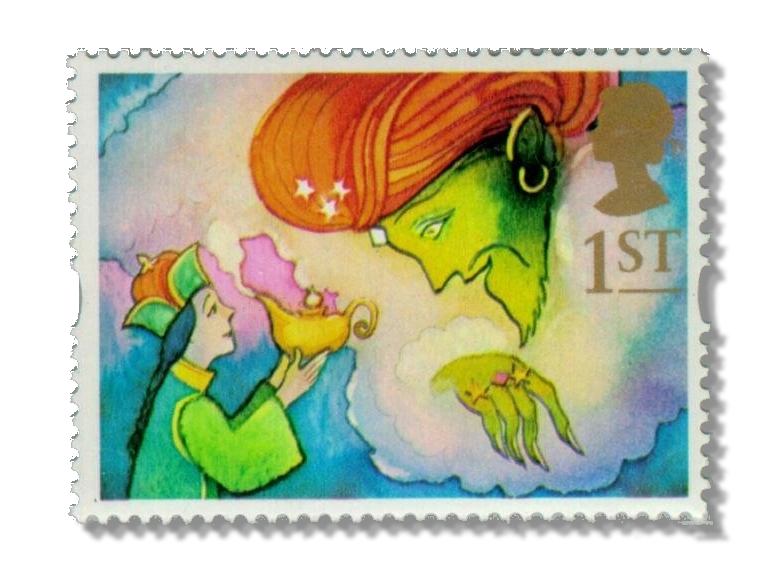 Aladdin and the Genie