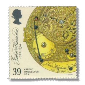 1993 GB1657 Back of Movement (Marine Timekeeper No 4)