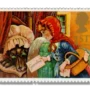 Red Riding Hood and wolf