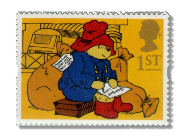 Paddington bear on station