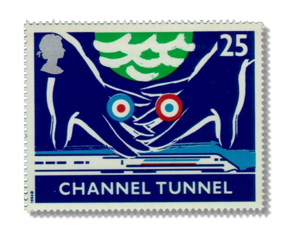 Symbolic hands over train