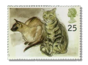 Puskas Siamese and Tigger tabby