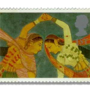 1995 GB1863 "Girls performing a Kathak Dance" (Aurangzeb period)