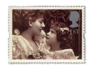 1995 GB1864 Greetings Stamps Greetings The Kiss Brancusi