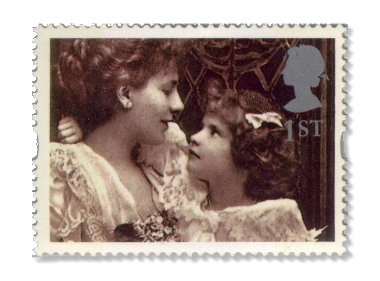 1995 GB1864 Greetings Stamps Greetings The Kiss Brancusi