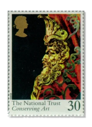 1995 GB1870 Centenary of the National Trust Carved table leg Petworth House