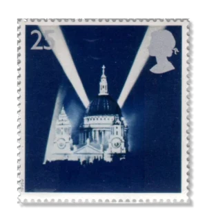 1995 GB1875 Europa Peace and Freedom British Troops and French Civilians celebrating