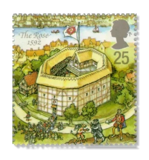 1995 GB1883 Reconstruction of Shakespeare's Globe Theatre The Globe 1599