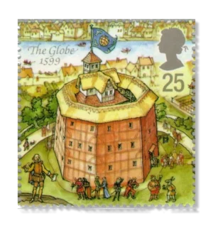 1995 GB1884 Reconstruction of Shakespeare's Globe Theatre The Hope 1613