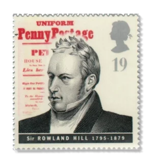 1995 GB1887 Pioneers of Communications Sir Rowland Hill and Penny Black