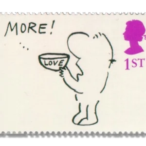 1996 GB1905 Greetings Stamps More Love Mel Calman