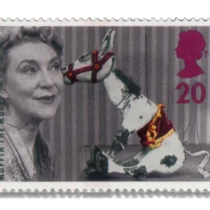 1997 GB1940 Aniniversary of the BBC - Muffin the Mule