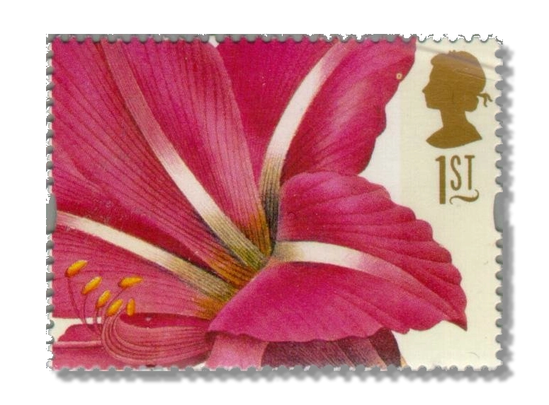 1997 GB1963 Greetings Stamps 19th-century Flower Paintings Hippeastrum rutilum