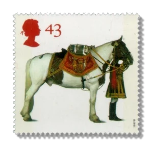 GB1991 Blues and Royals drum horse