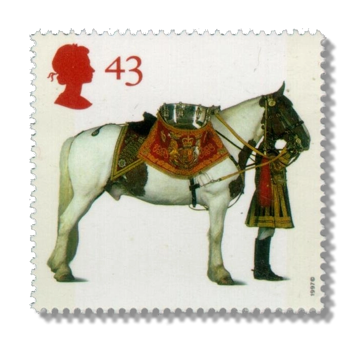 GB1991 Blues and Royals drum horse