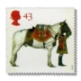 1997 GB1991 50th Anniv. of the British Horse Society Blues and Royals drum horse