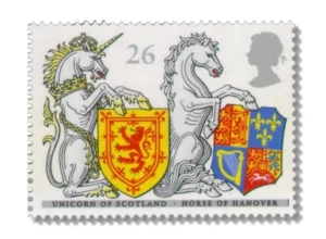 1998 GB2030 Unicorn of Scotland and Horse of Hanover