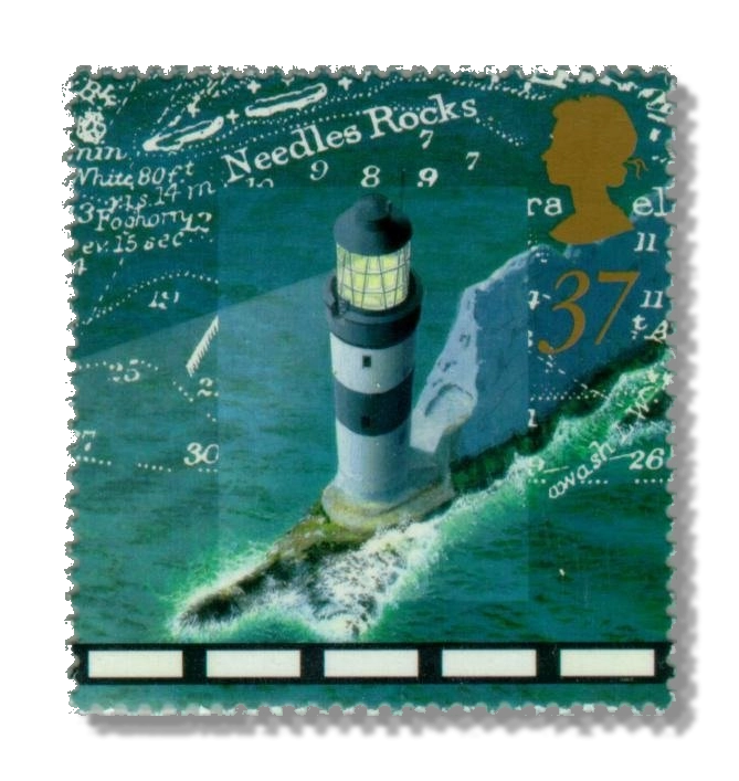 1998 GB2036 Needles Rock Lighthouse, Isle of Wight, c 1900
