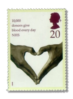1998 GB2046 Hands forming heart