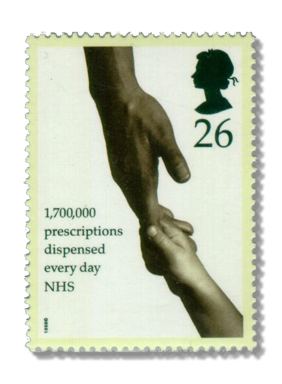 1998 GB2047 Adult and Child holding Hands