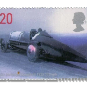 1998 GB2059 Breaking Barriers - Sir Malcolm Campbell's Bluebird, 1926