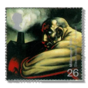 1999 GB2070 Industrial Worker (James Watt's discovery of steam power)